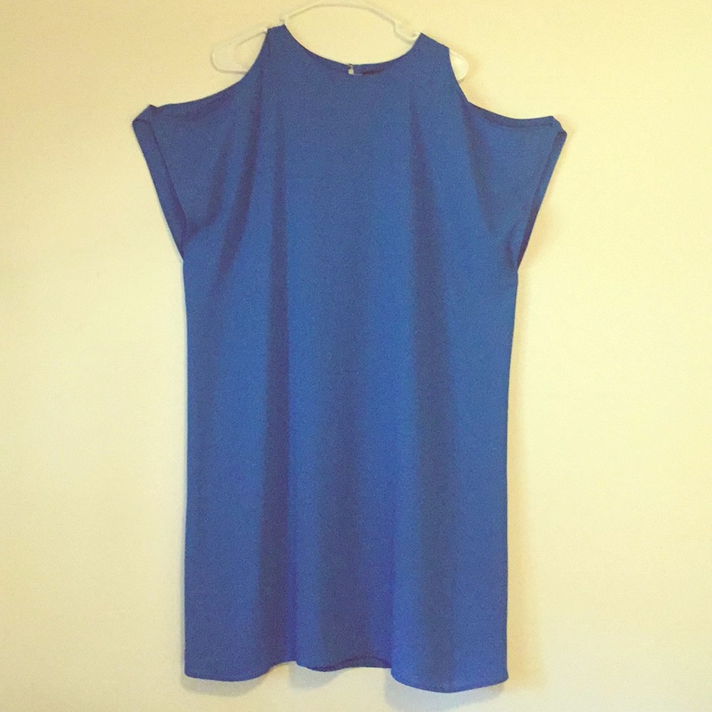 Royal blue dress